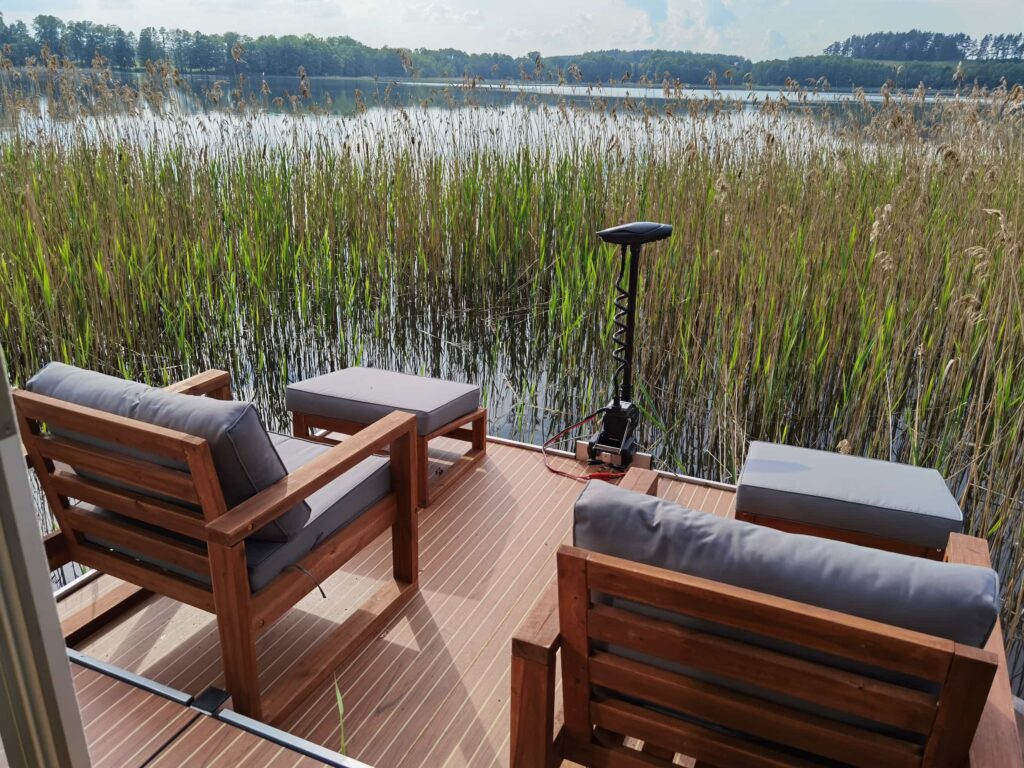 Angeln vom Hausboot – Masurischen Seenplatte