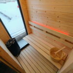 Wellness auf dem Wasser - sauna modernen Hausbooten